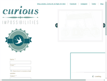 Tablet Screenshot of curiousimpossibilities.com